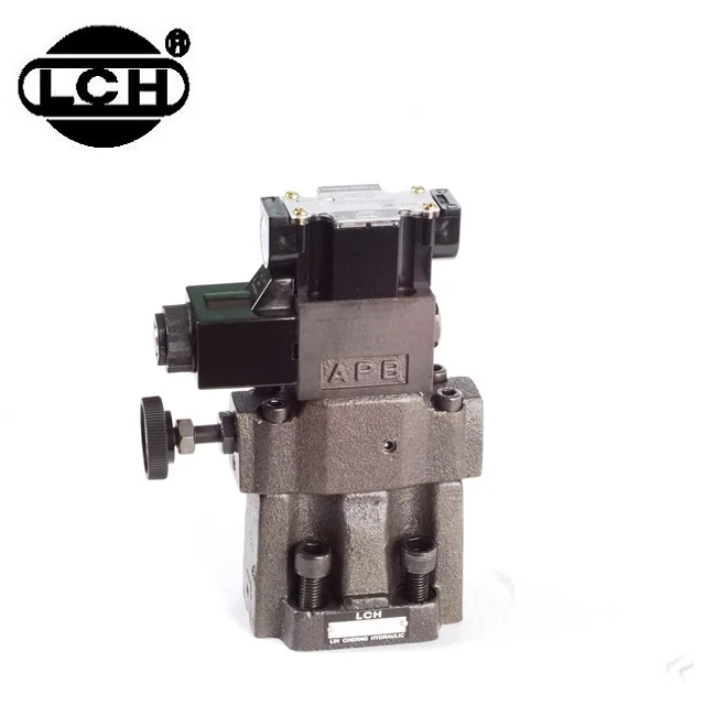 LCH SBSG-03-2-2B2-A1 Hydraulic Solenoid Low Noise Pilot Operated Relief Valves 10-140kgf/cm2