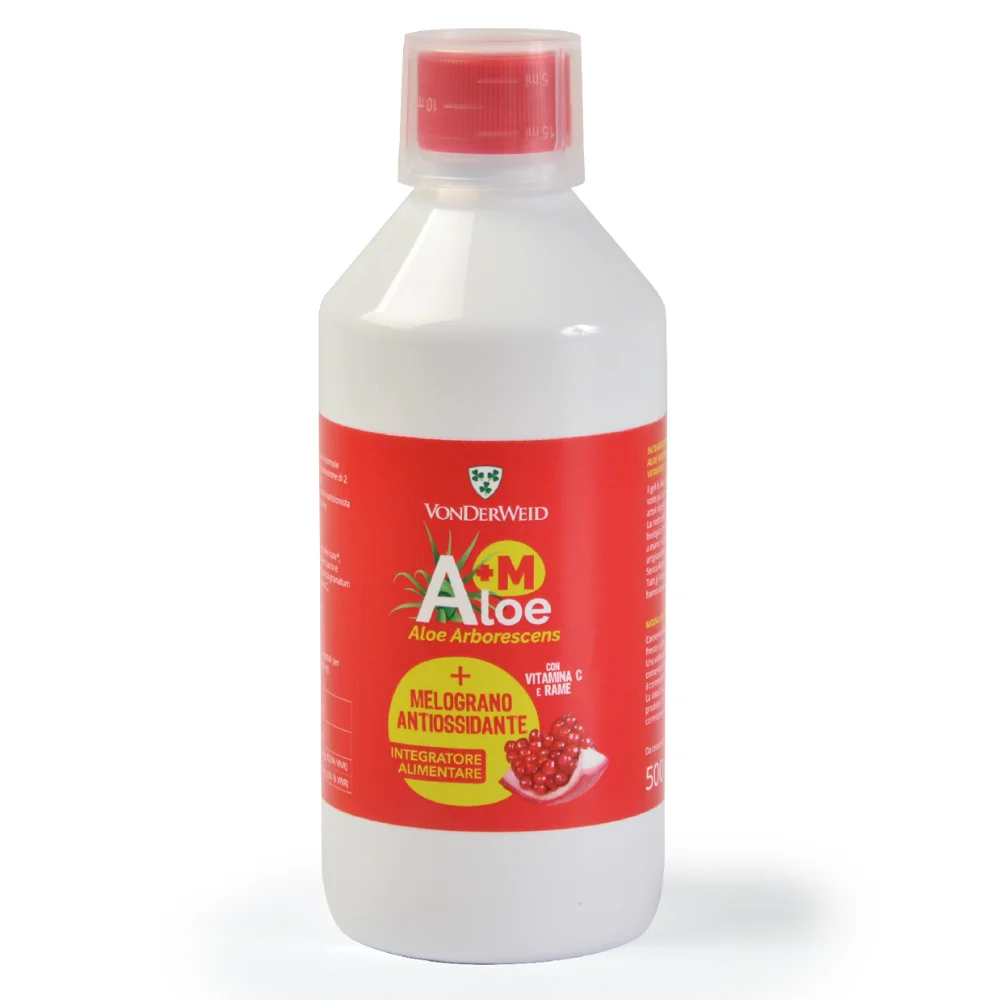 Aloe Arborescens Juice + Pomegranate  Juice + Vitamin C + Copper | OEM OBD Private Label 500ml Bottles