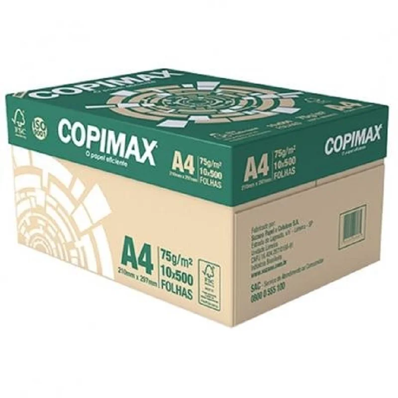 Premium Quality Papel A4 COPIMAX A4 Copy Paper Brand Low Price/Bond paper