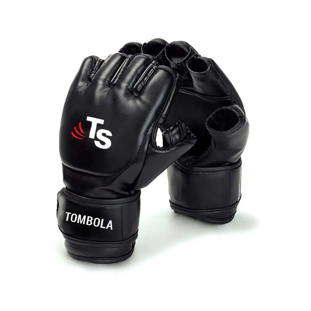 2024 High quality wholesale kids adults boxing training kick gloves custom logo half finger mma gloves