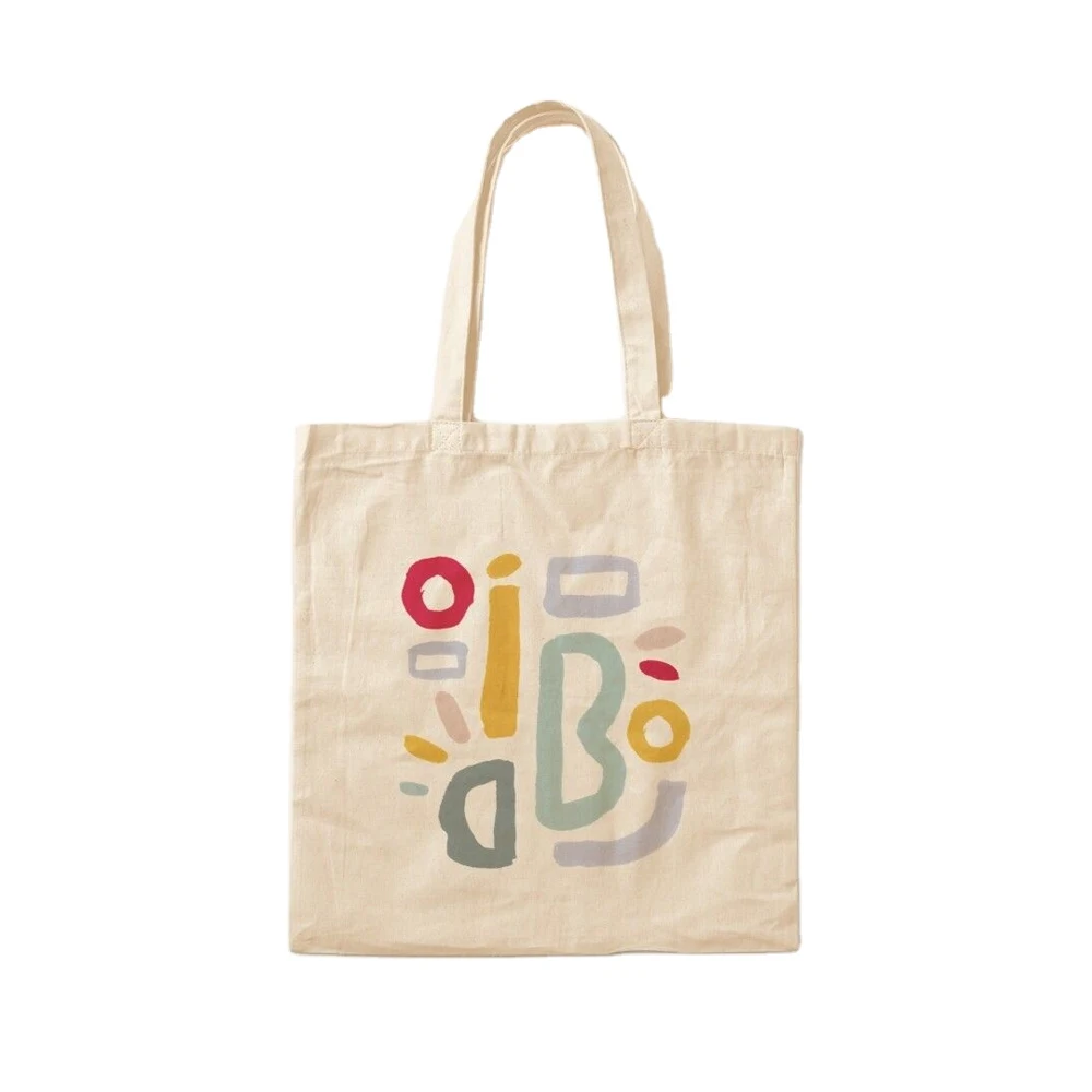 Cotton Canvas Tote Bag Promotional Design Recycle Tote Bags for Sale