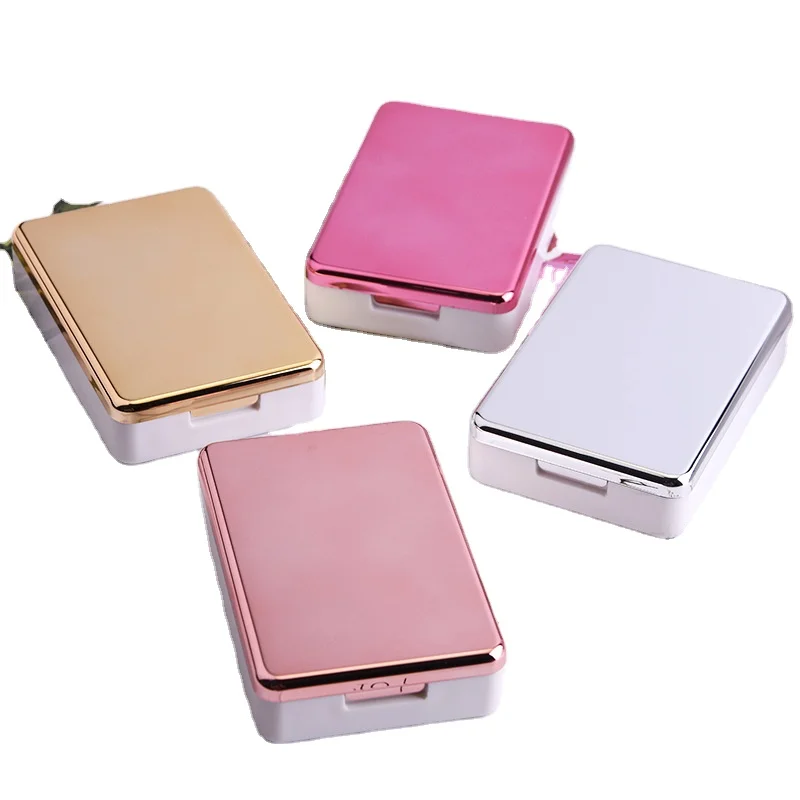 
2020 high quality wholesale pink luxury cute contact lens case 