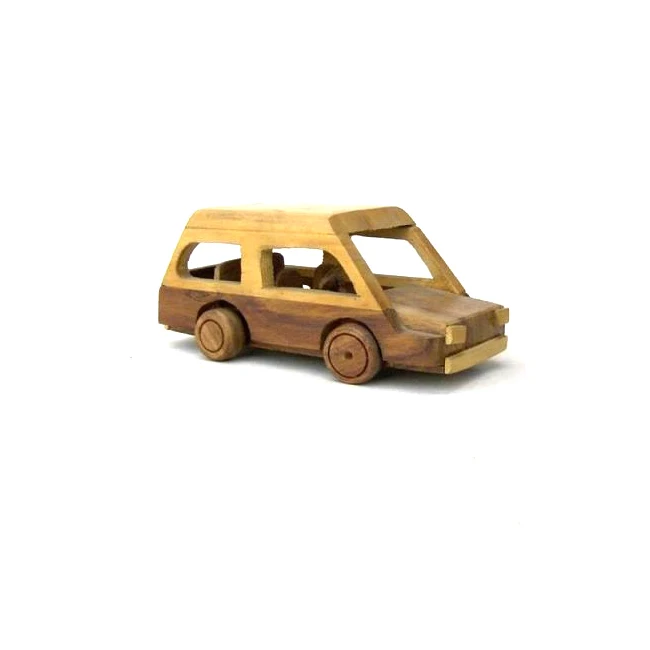Wooden Dump Truck Small Home Decorative Wooden cars Wood crafted Figures Timber sculptures Toy Cars Cheap