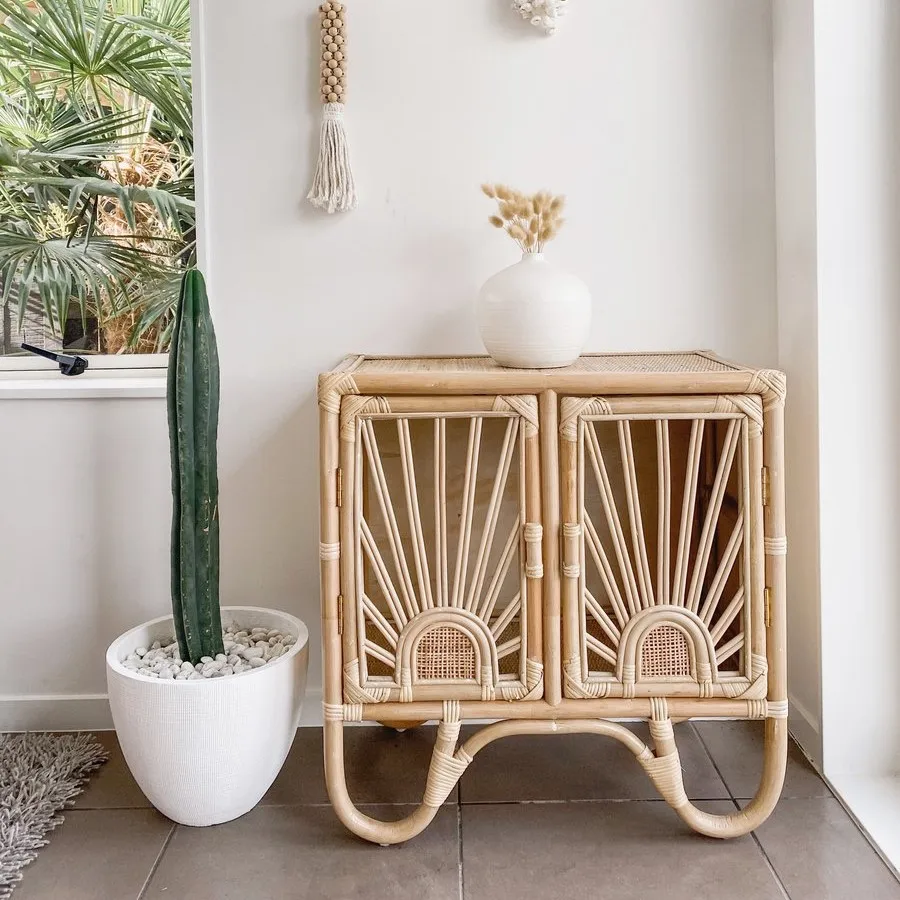 
Handmade cheapest rattan cabinet from Vietnam 