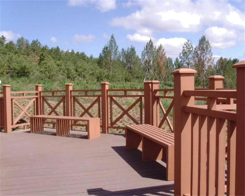 WPC Композитные ворота кабан забор панель сад бассейн дом конфиденциальность ограждение Водонепроницаемый Открытый Полые Панели экологически чистый материал