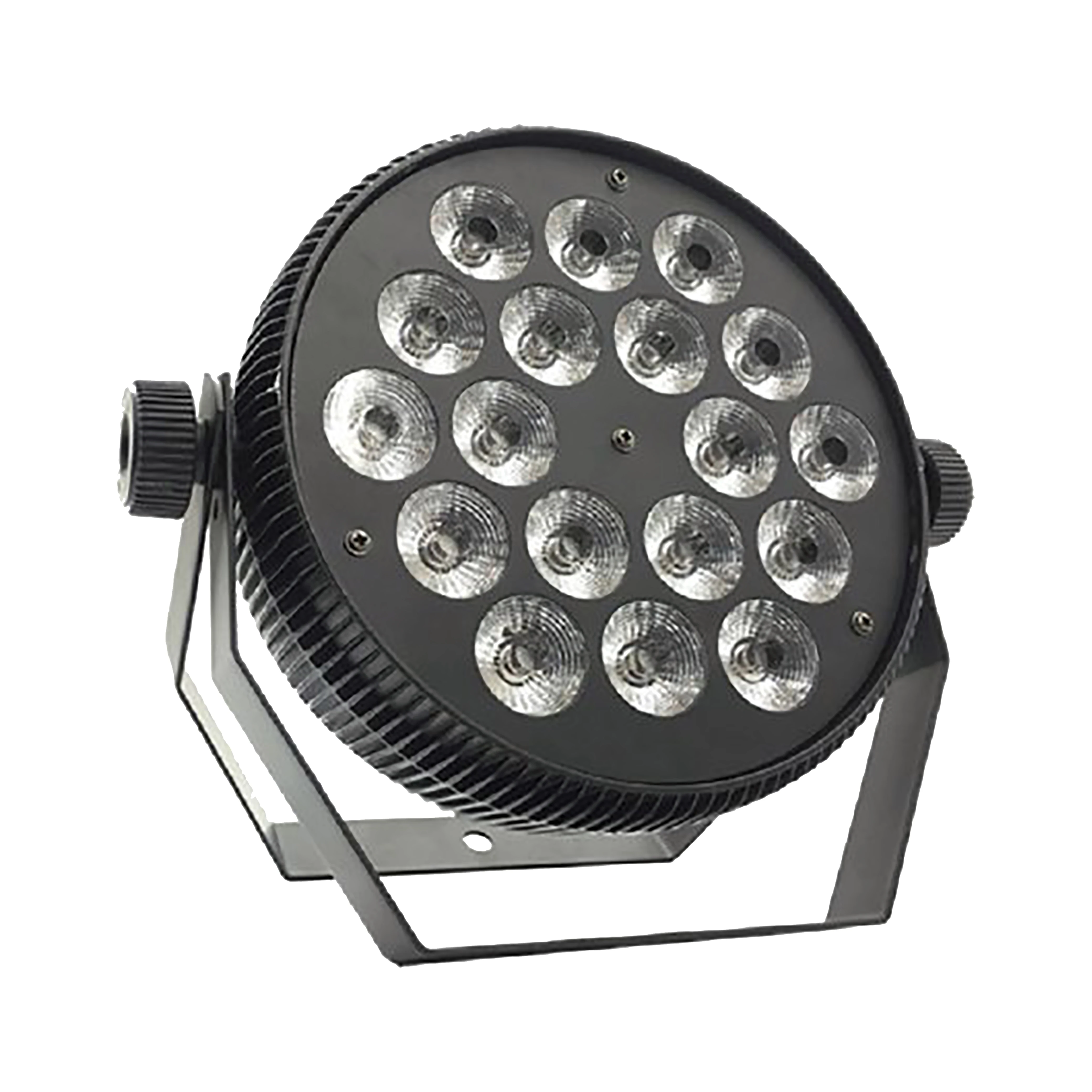 18 x 10W 4-in-1 LED PAR Spotlights DMX512 Control Mode PC Lamp Body Material RGBW