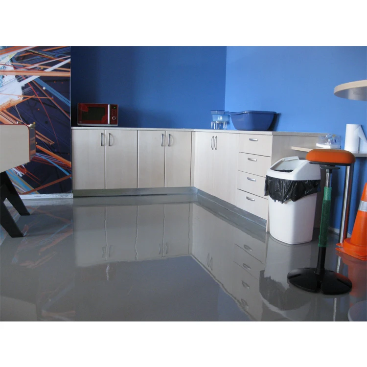 
2-3 mm Thickness Self Leveling Epoxy Grey Color Epoxy Coating Floors for Kitchens 