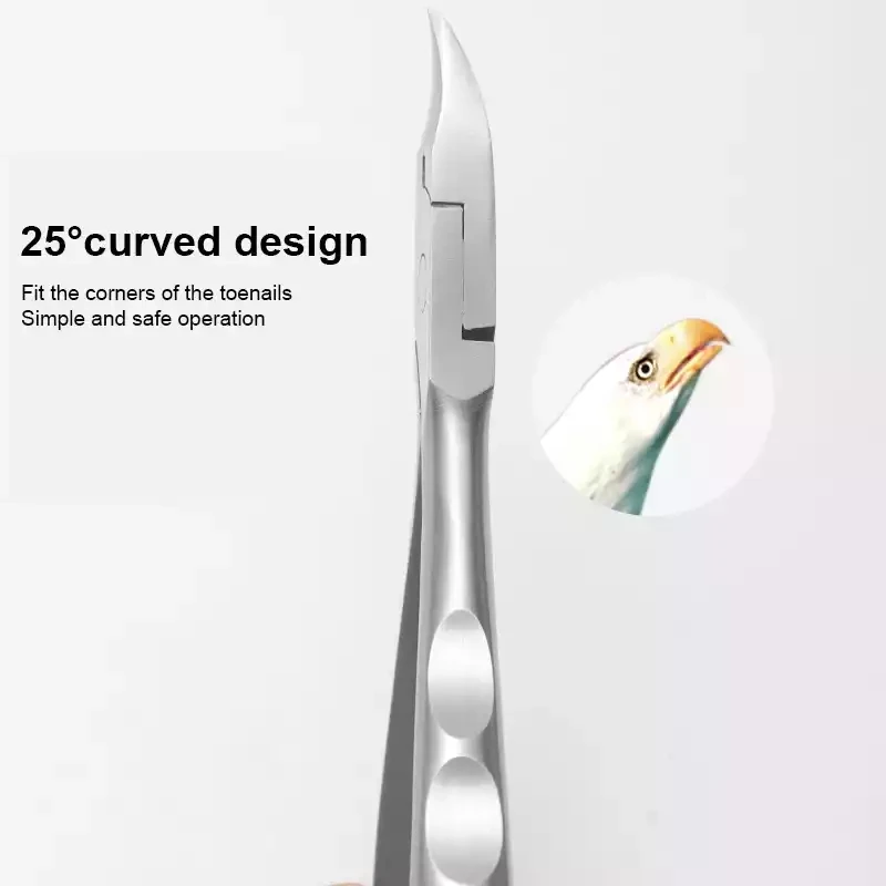 Toenail Nipper For Elderly Thick Nails Clippers Cutter, Best to Cut Hard Nails with Com-fordable grip