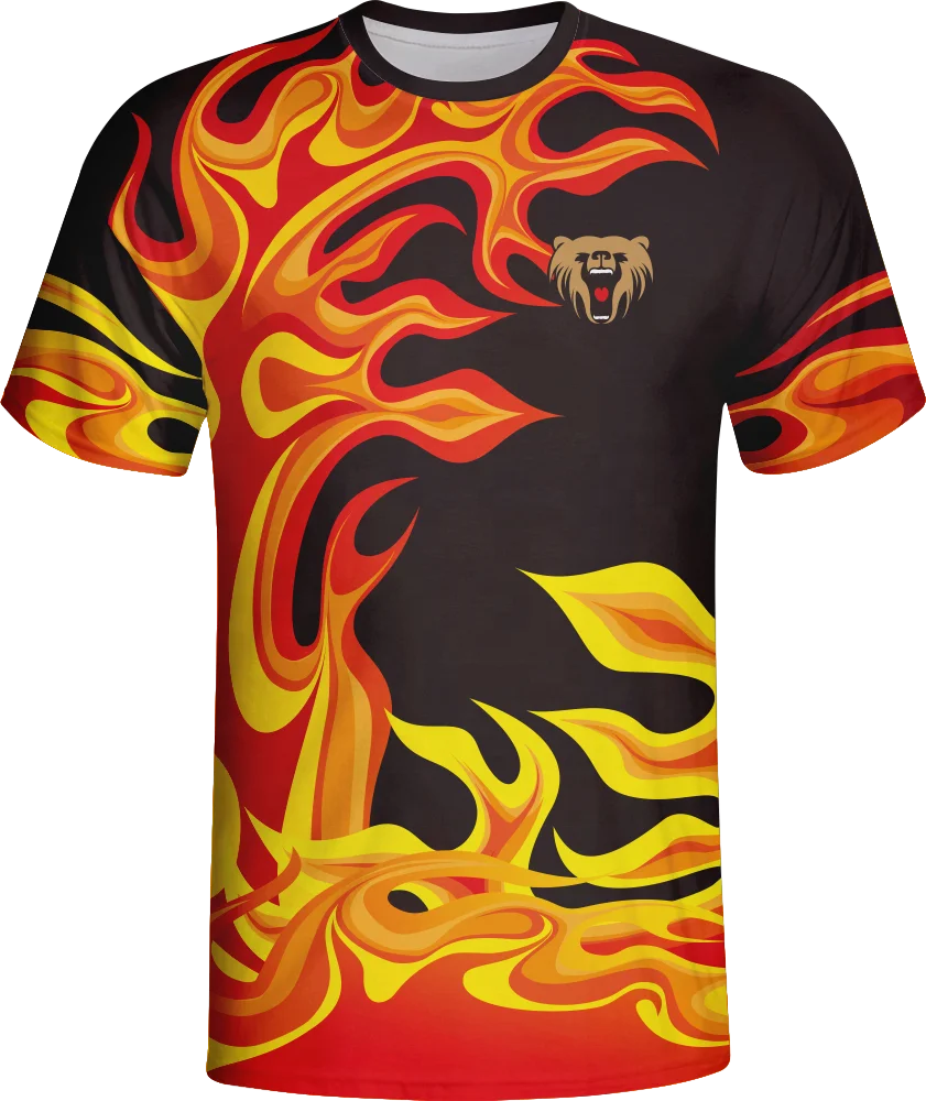 
Custom Logo Printing O-neck Crew Neck Sports Wear Esports Jerseys V-neck Gaming Shirts Made in China Factory 