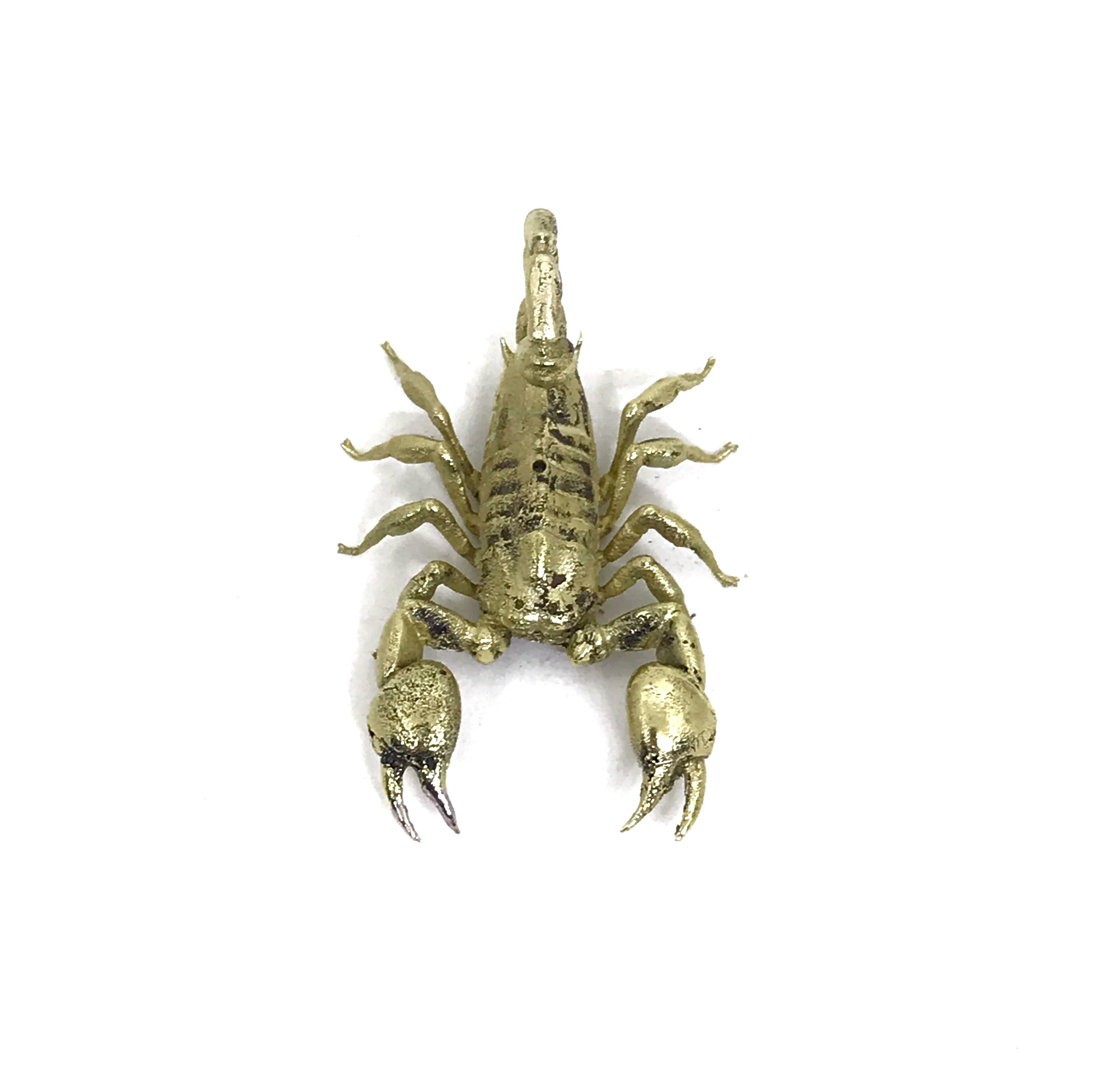 Handmade Solid Brass Scorpion Incense Stick Holder Burner Latest Design 2021 for Home Decor Meditation Yoga Export Zodiac