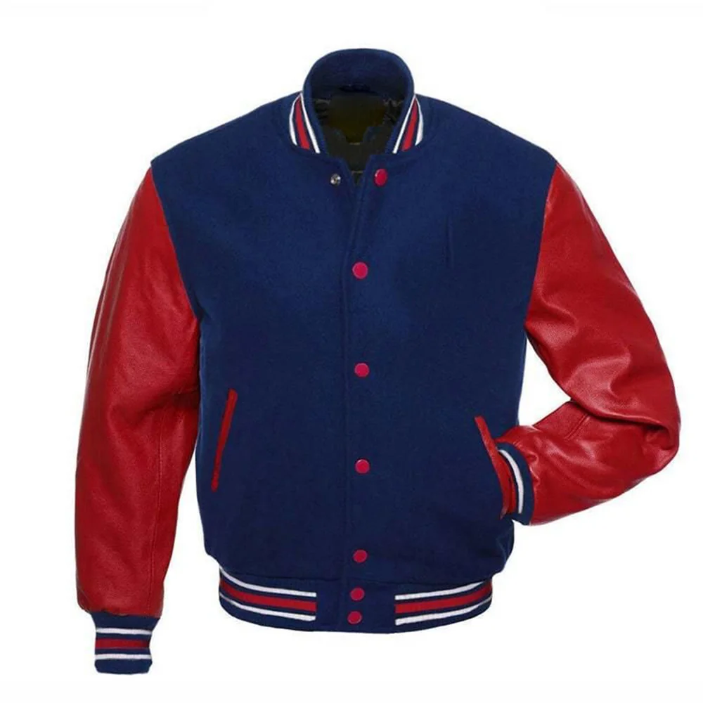 Мужская теплая зимняя одежда из хлопка/флиса, Куртки Varsity для продажи