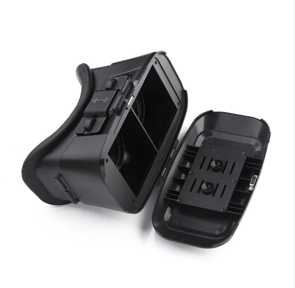 
2021 Digital Exports Factory Price Black OEM Box 3D VR Glass For Smart Phone Support 3D Movie/Games/Video For iPhone 12 