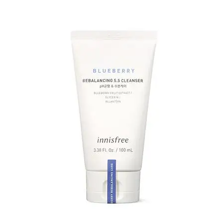 Innisfree черники баланса 5 моющее средство 100 мл l Форма очиститель взрослых очищенную кожу происхождения пол тип