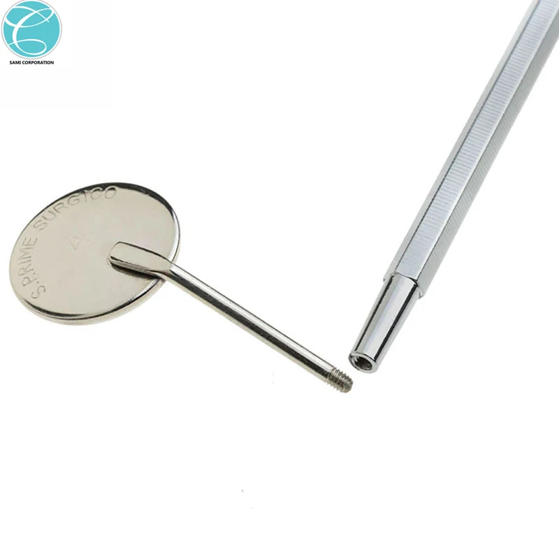 New ental Mirror Stainless Steel Handle Instruments Mouth Oral Teeth Care Tooth Amplify Inspection Dentist Tools