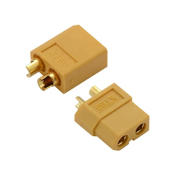 Factory directly sell quick plug-in motor plug XT60 connector 3.5mm gold pin terminal male female
