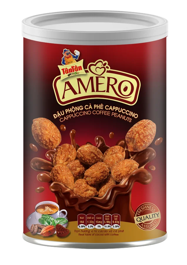 Контейнер для арахиса упаковка хранения сыпучих продуктов контейнер кофе с массовой оболочкой обычный оригинальный тип текстурная гайка возраста