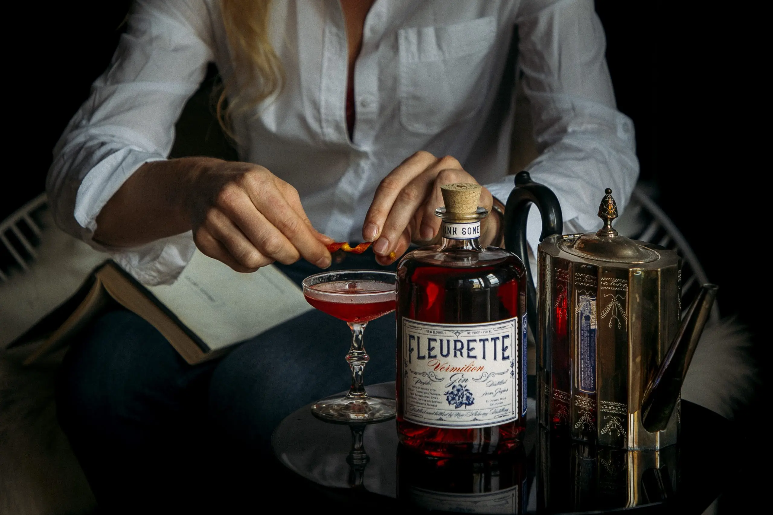 Fleurette Vermilion Gin