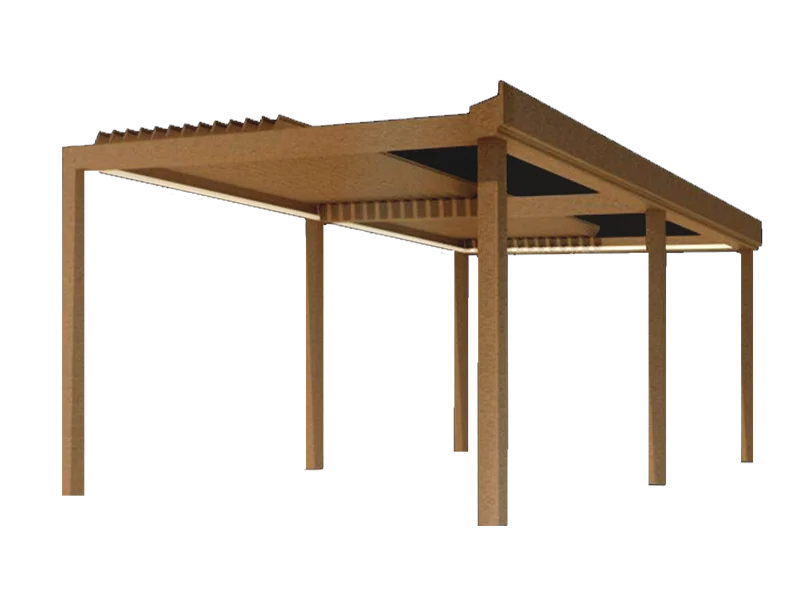 PERGOLE ALUMINUM MOVEABLE OPENABLE  - OPENABLE ALUMINUM ROOF