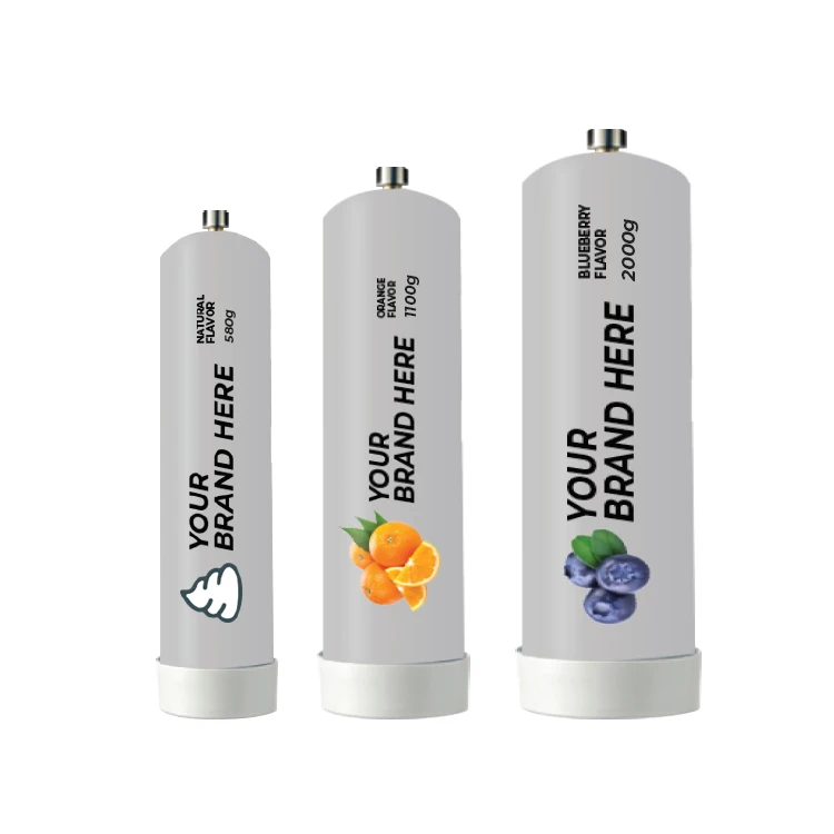 Цилиндры из оксида азота N2O, доступны в размерах 580 г, 1100 г и 2000 г, лучшее качество OEM