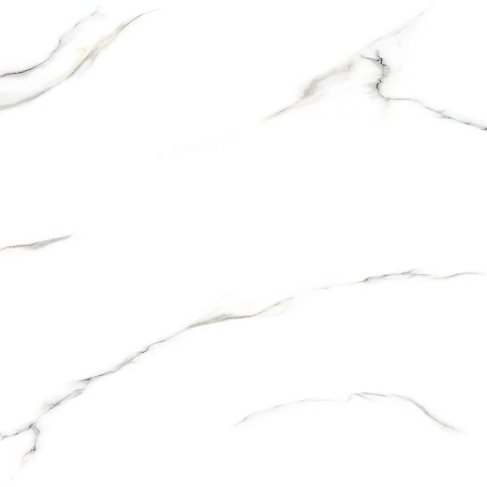 Weisser Marmor Polierte Bodenfliese aus Keramik Size 600x600mm Natural Marble Latest Design Floor and Wall Tiles