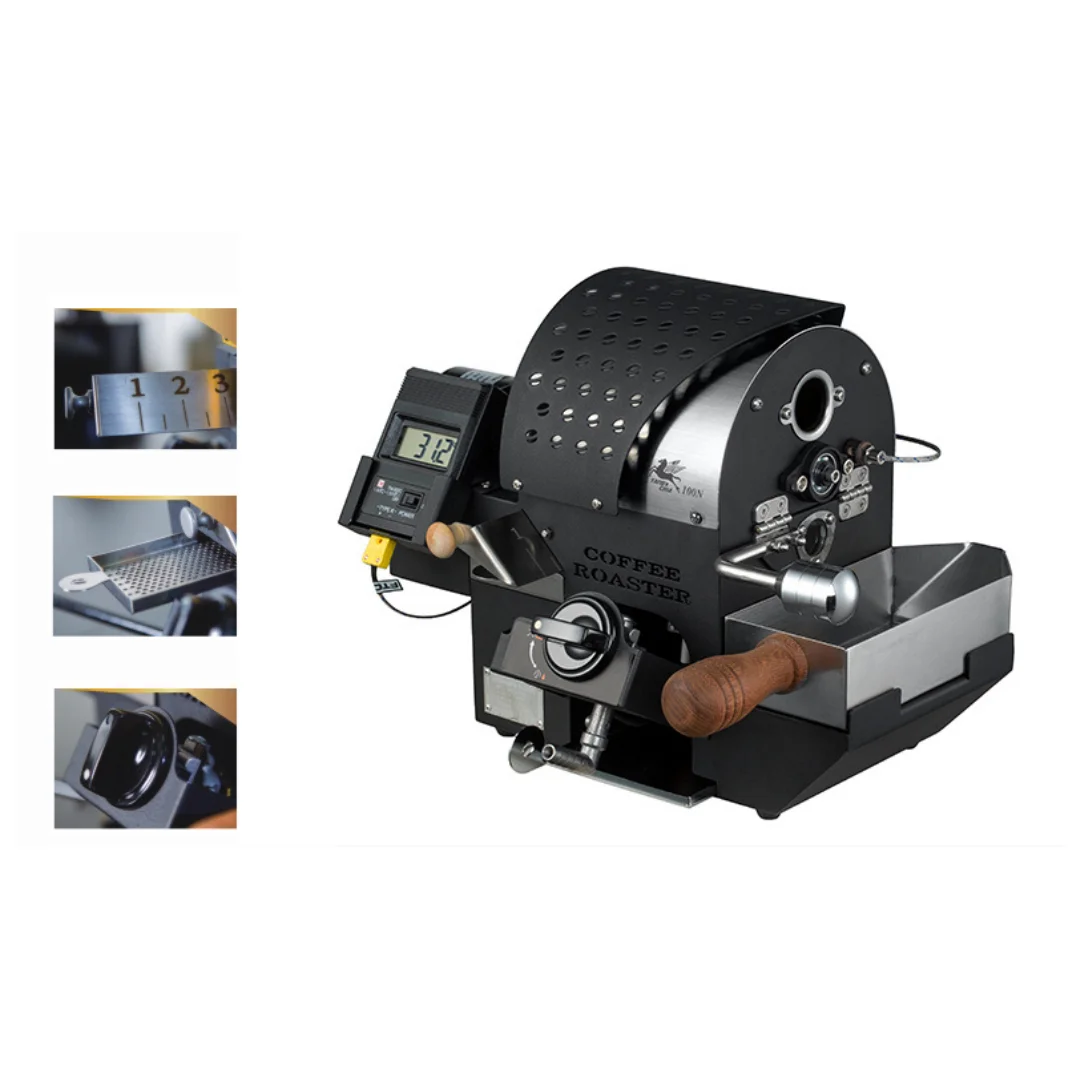 Ready To Ship LMC Taiwan Supplier 120g Home Gas Coffee Bean Roaster Machine Commercial Coffee Roaster