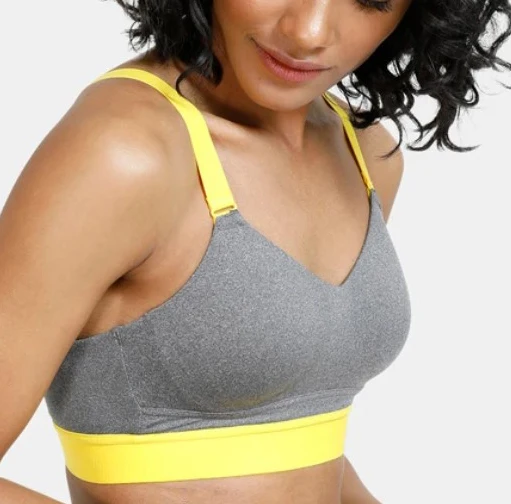 Outdoor stylish women sports bra 2021 Wholesale polyester spandex sports bra