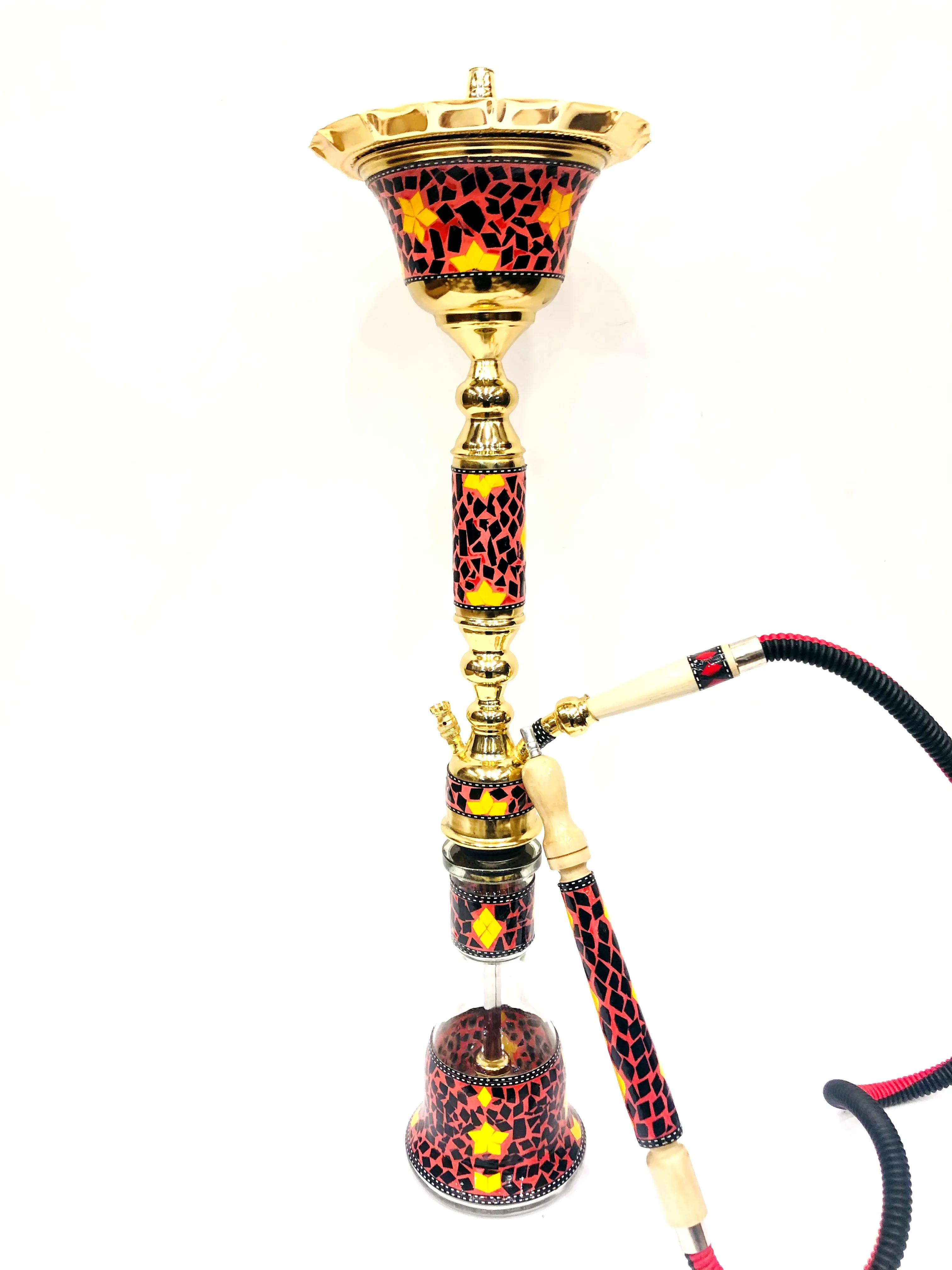 Декоративная трубка для кальяна-купить Египетский кальян лучшее качество перламутровый из нержавеющей стали