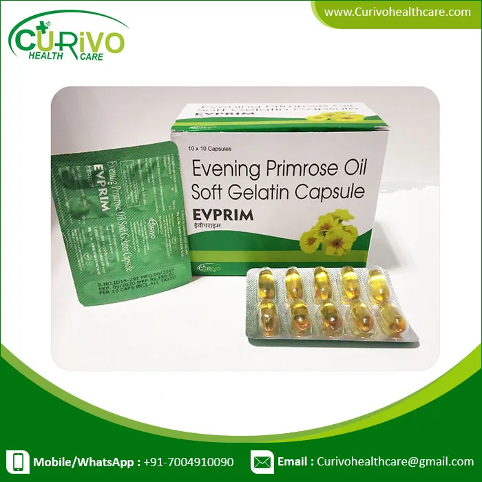 
Evening Primrose oil with tocotrienols soft gel manufacturers 