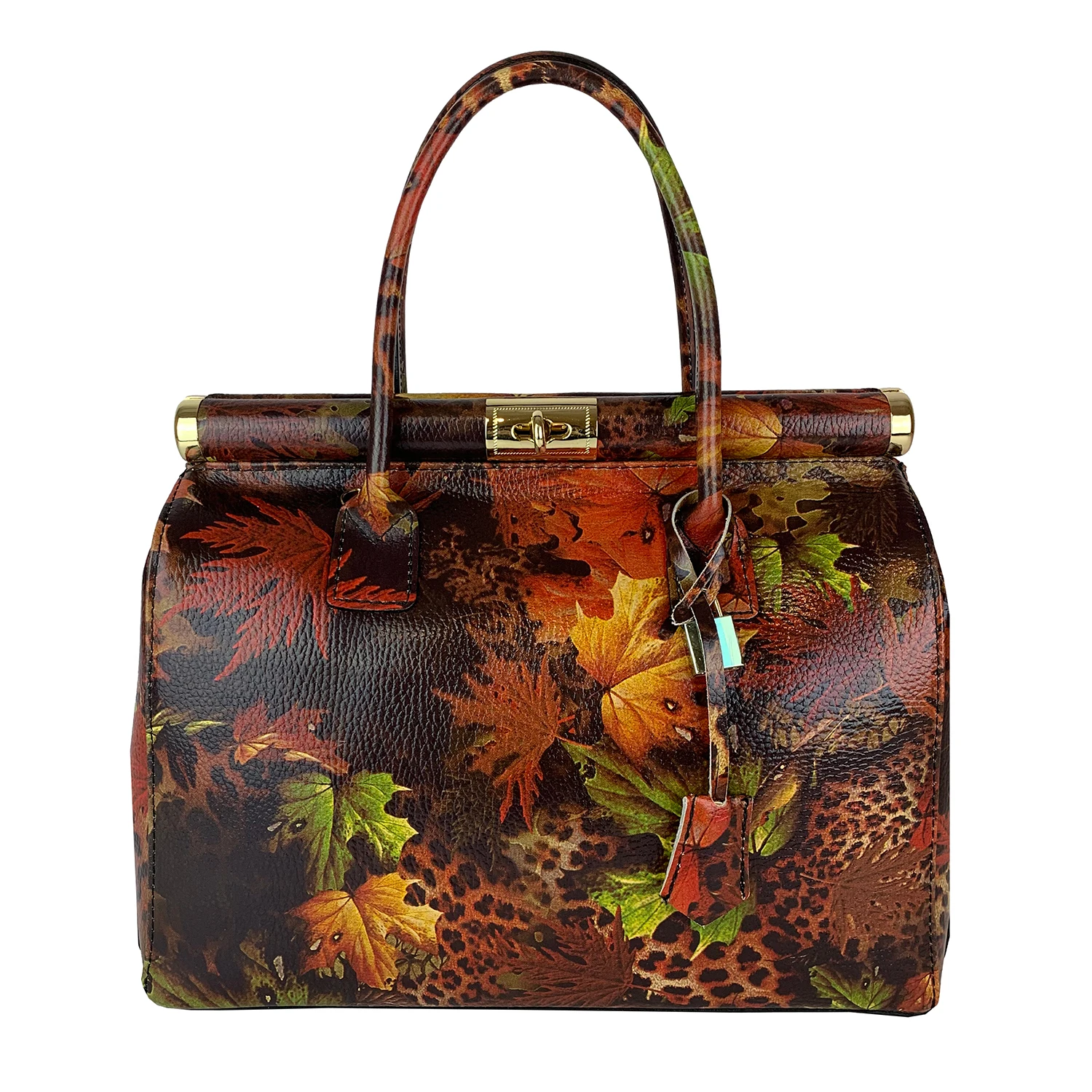 Best Seller Italian Genuine Leather Handbags Made in Italy Women Hand bags High Quality Sofia