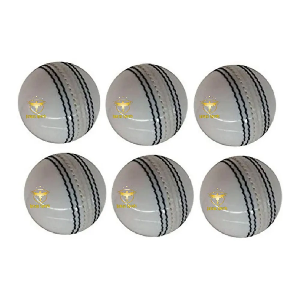Cricket Hard Balls Wholesale Hand Stitched Premium Quality Leather Made In White Color A Grade Balls