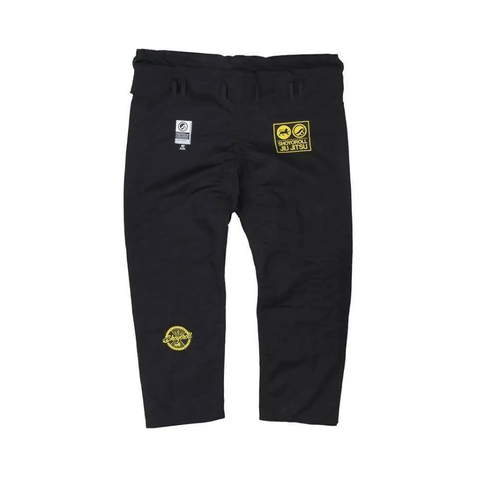 Custom Design Shoyorol Cut Professional Jiu Jitsu Uniform Competitor Retro Black Batch 71 / Custom made kimono/ Brazilian Bjj Gi