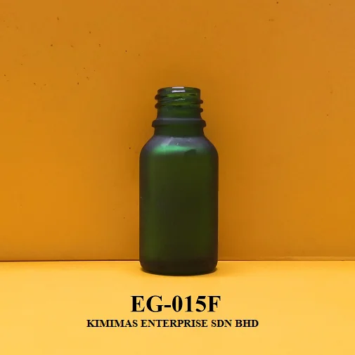 GREEN ESSENTIAL OIL GLASS BOTTLE (EG)