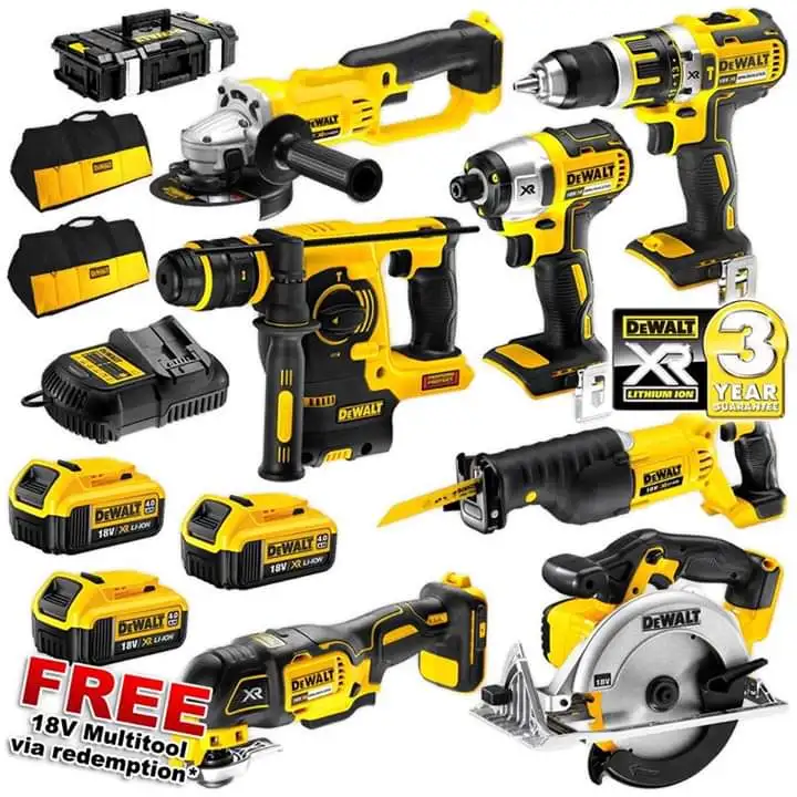 
DISCOUNT SALES For-De walt Combo Power Tools 15 Kits Tool Set 20v Volt 18v Volt XRP Dewalts Drills 