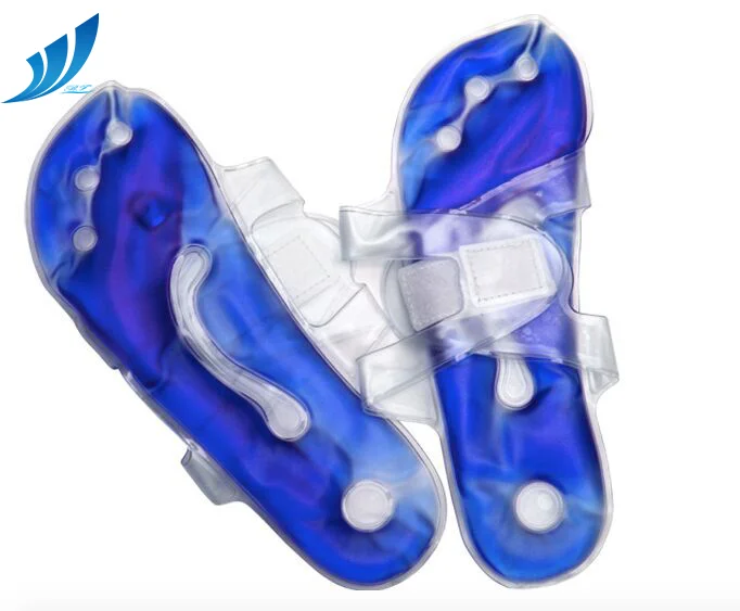 Reusable Click Instant Heating Heat Gel Hot Cold Therapy Thermal Foot Feet Warmer Insole Massage Pad Pack