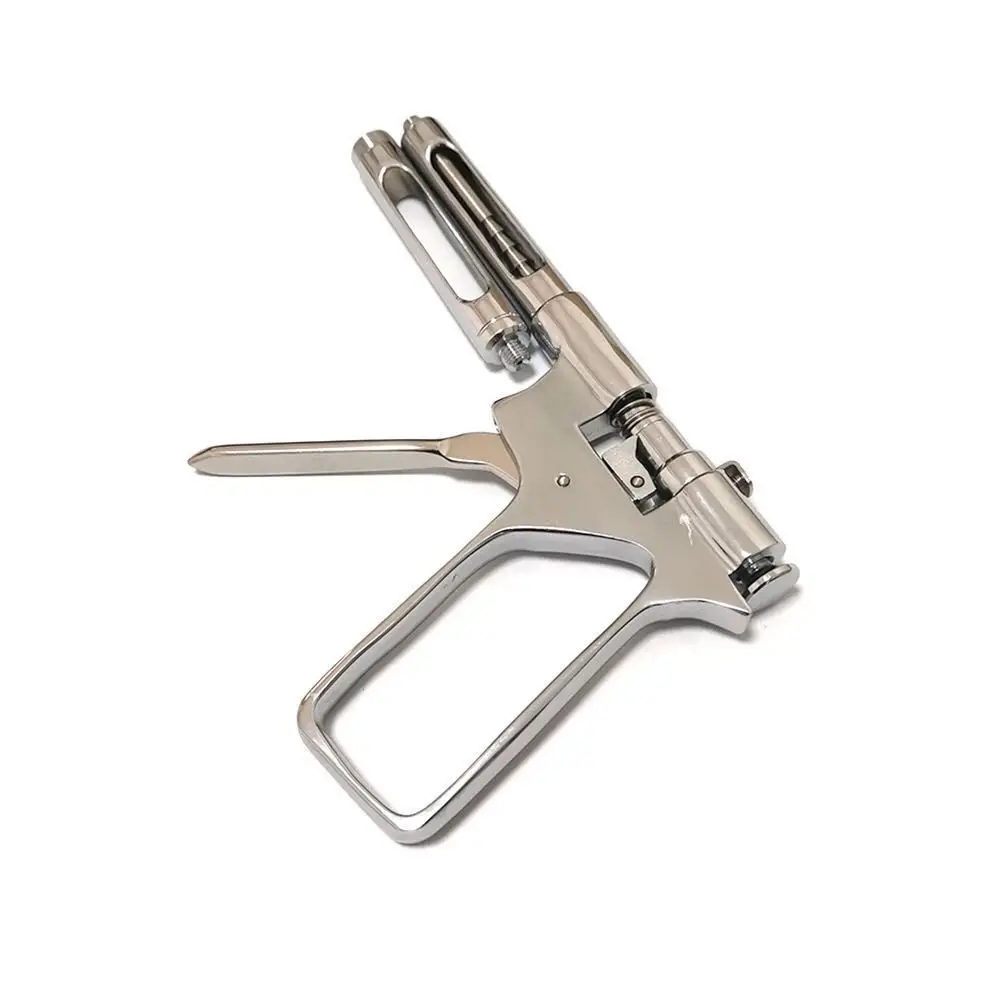 Dental Automatic Syringes Gun Instrument Reusable Manual Power Source Made of Steel and Metal Surgical Instruments