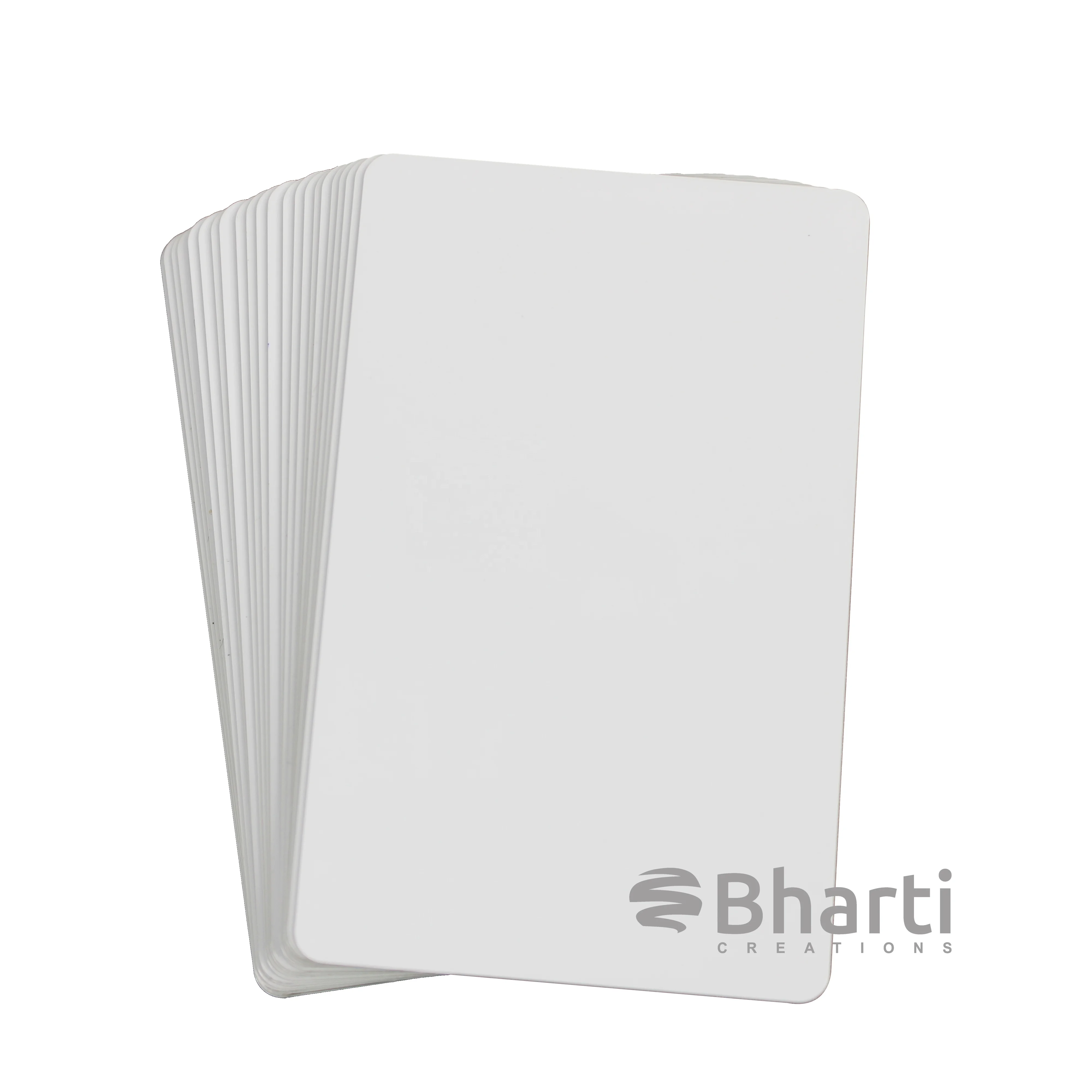 Plain white PVC cards for Thermal printers / ATM card sized thermal smart cards