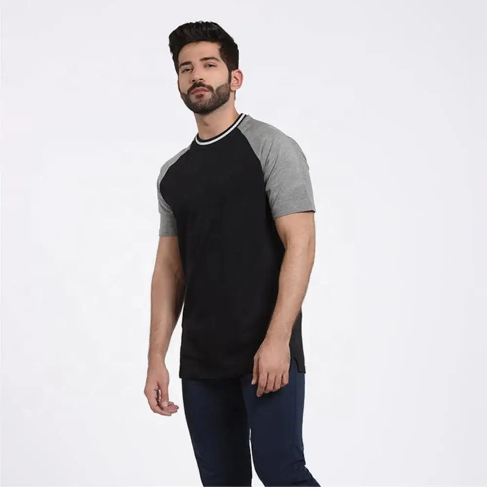 
Производитель OEM, футболка, мужская униформа, спортивная одежда, Футболка с рукавами реглан на заказ, футболка с логотипом 