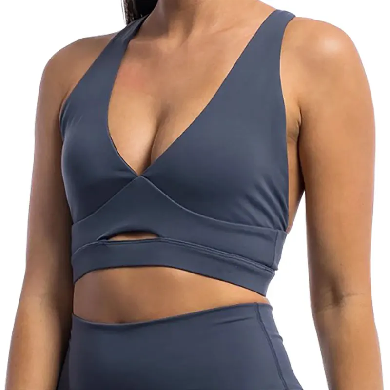 Factory Women High Quality Yoga Tank Top Gym Fitness Wear U Back Sports Bra wholesale sports bra women yoga wear cheap fitness