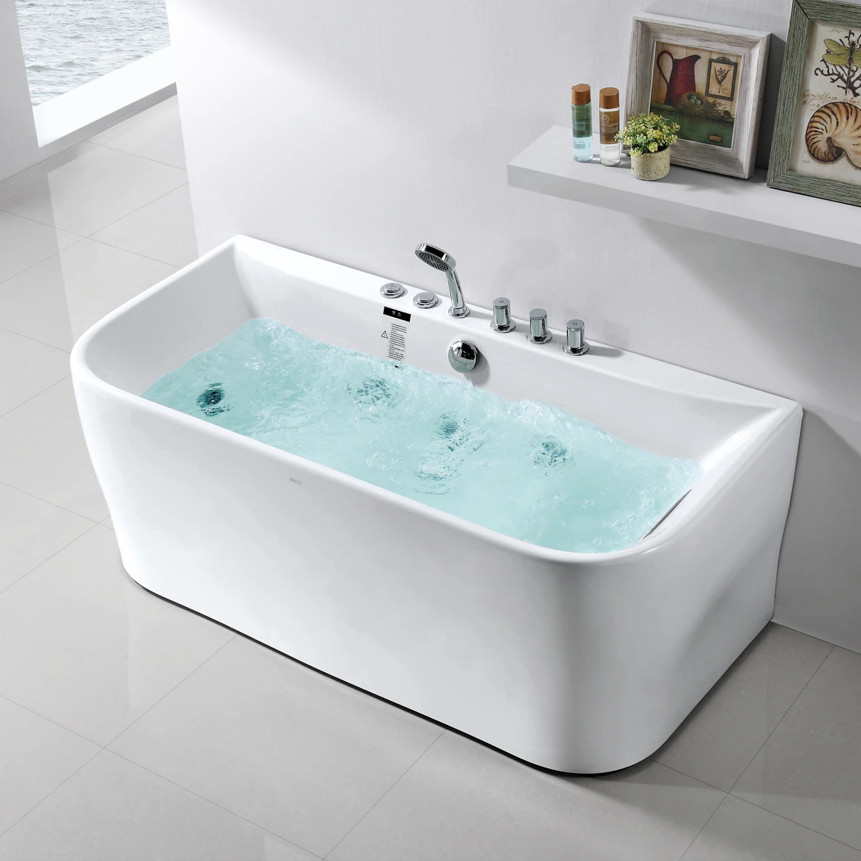 Single tubs standalone bath & Whirlpools hydromassage acrylic jet nozzle hot tub home spa whirlpool bathtubs