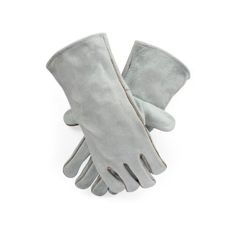 Construction Work Wholesale Welding Gloves Heat Resistant Cow Split Leather Welding Gloves Leather gloves from Pakistan