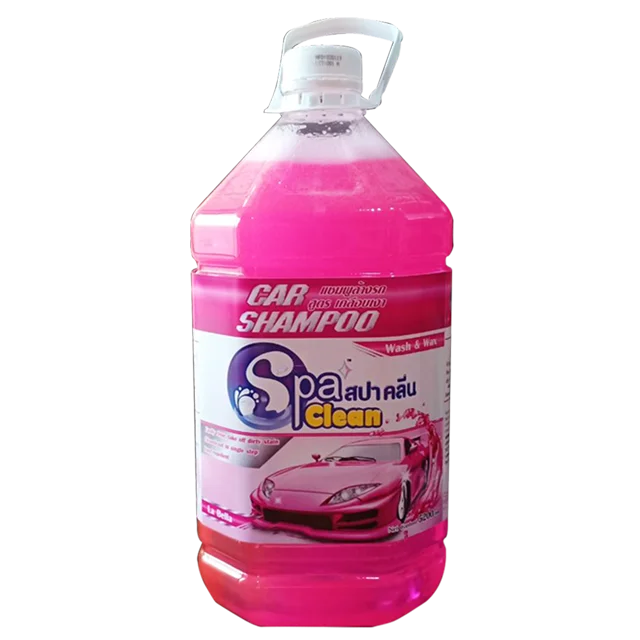 La Bella 5200ml Spa Clean Car Shampoo, Car Wash Soap Shampoo and Car Shampoo Wax Car Care Cleaning Agent Cleaner & Wash Spaclean