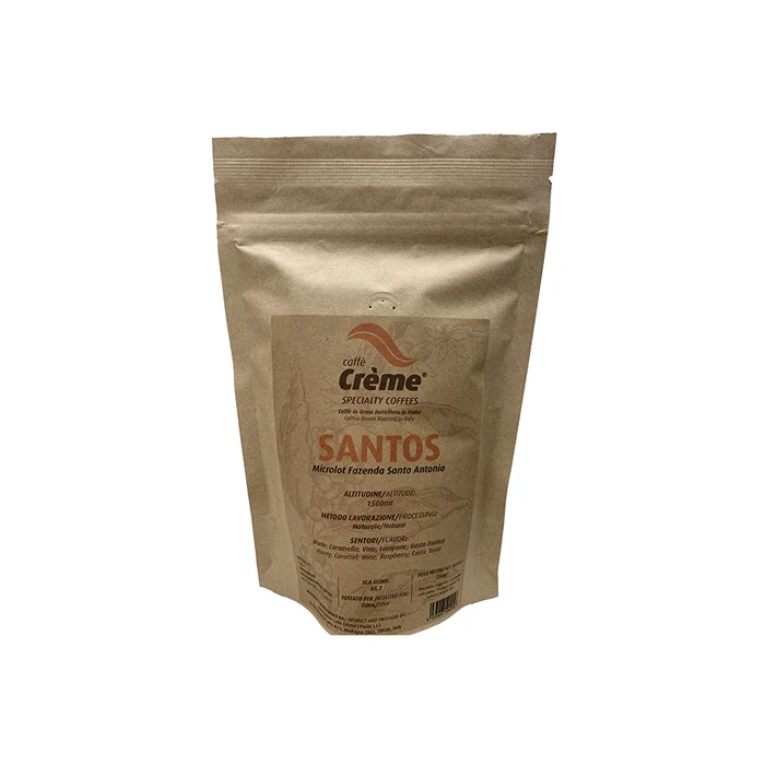 
 Лучшие итальянские местные кофейные зерна Santos 100% Arabica жареные в Италии для фильтрующего кофе  