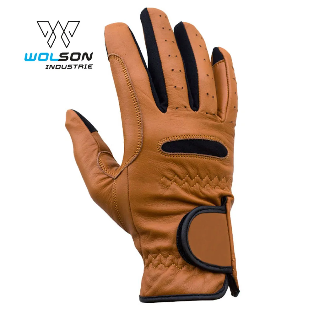 Wholesale Factory Price Custom Logo Horse Riding Gloves Best Quality Anti Slip Breathable Guantes De