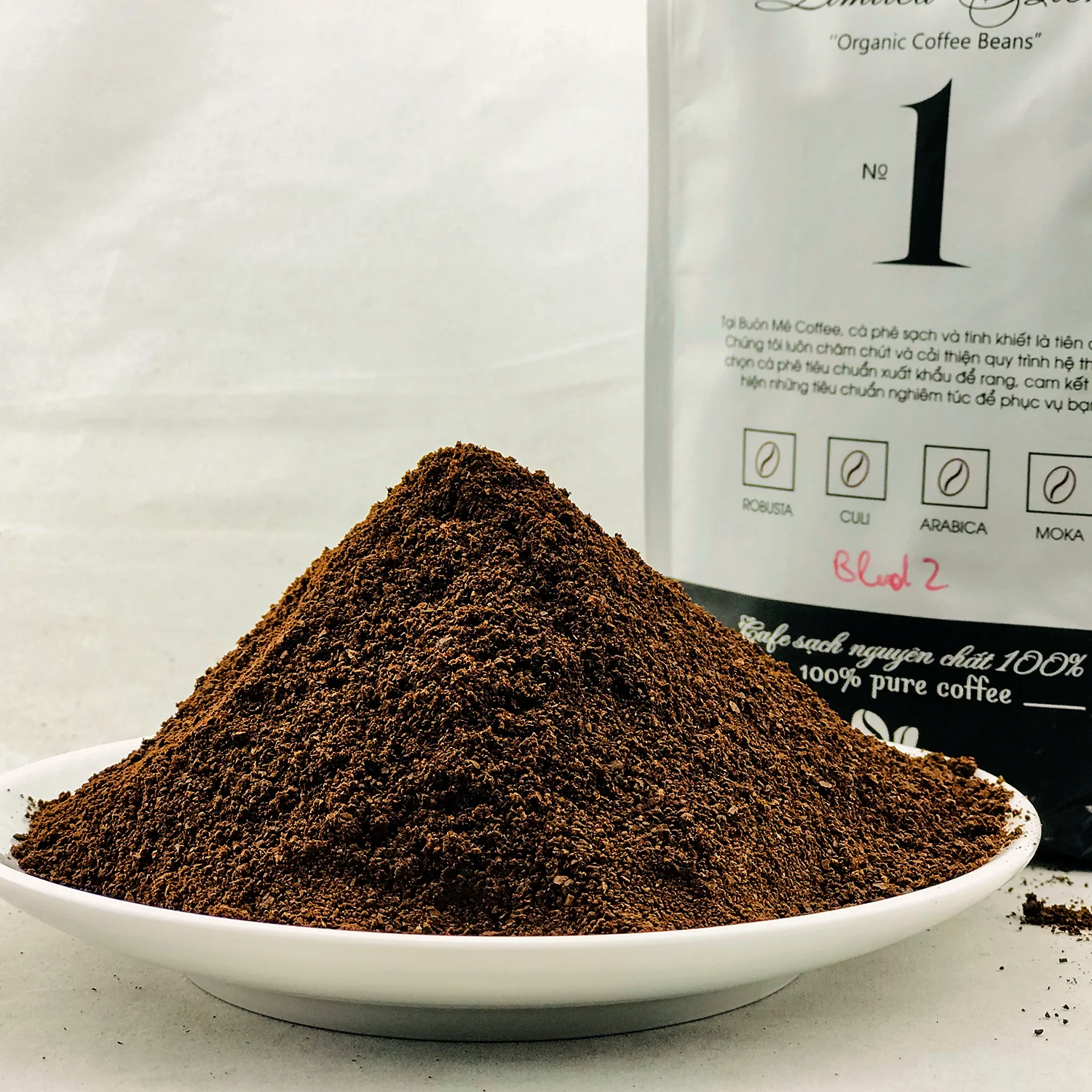 
V-Store Coffee Grind Mix Robusta & Arabica Vietnamese High Quality Coffee Easy To Use Provide Enery 