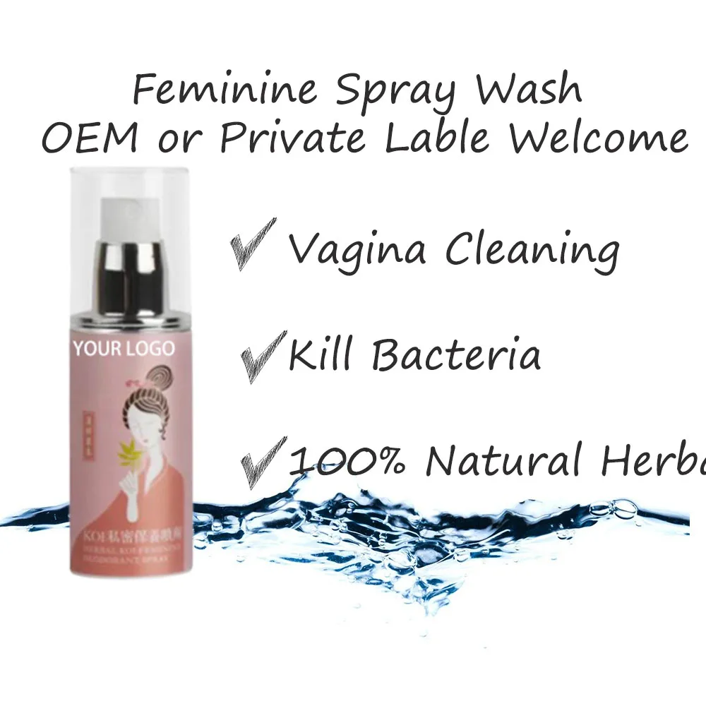 
Natural Herbal Feminine hygiene spray intimate spray for vaginal Health & pH Balance 