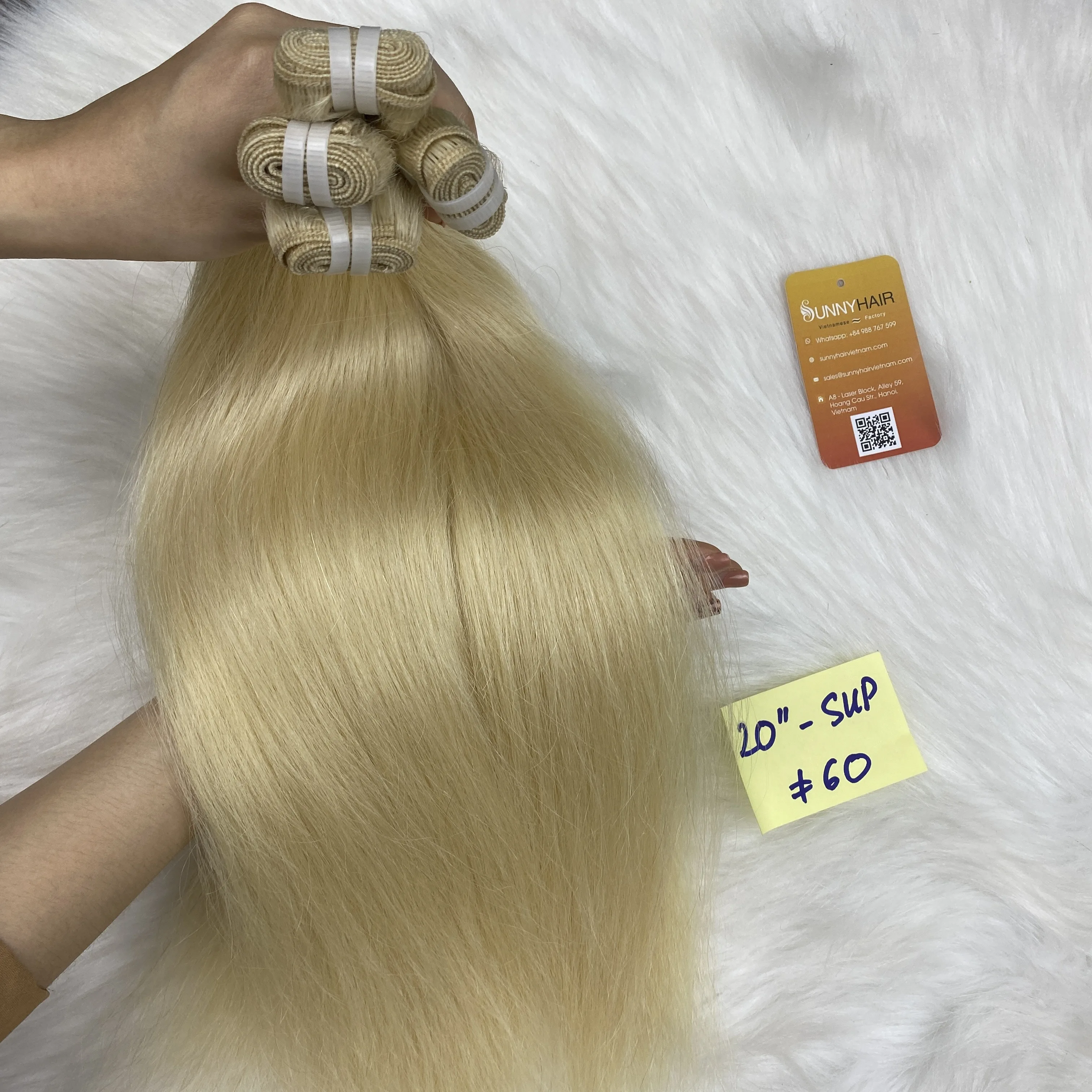  Вьетнамские человеческие волосы 613 светлые для наращивания высококачественные 12 А Длинные до 24 дюймов вьетнамские солнечные от поставщика