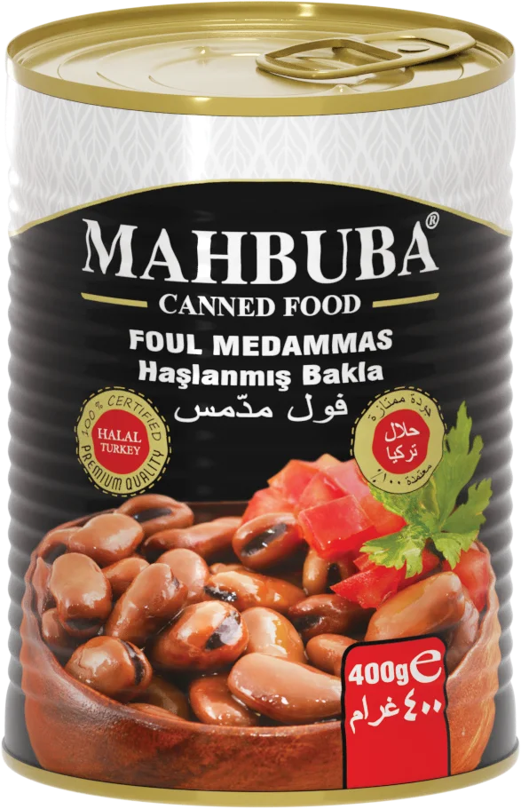 Консервированные продукты MAHBUBA вареный нут 400 г халяльная еда консервированные высокого