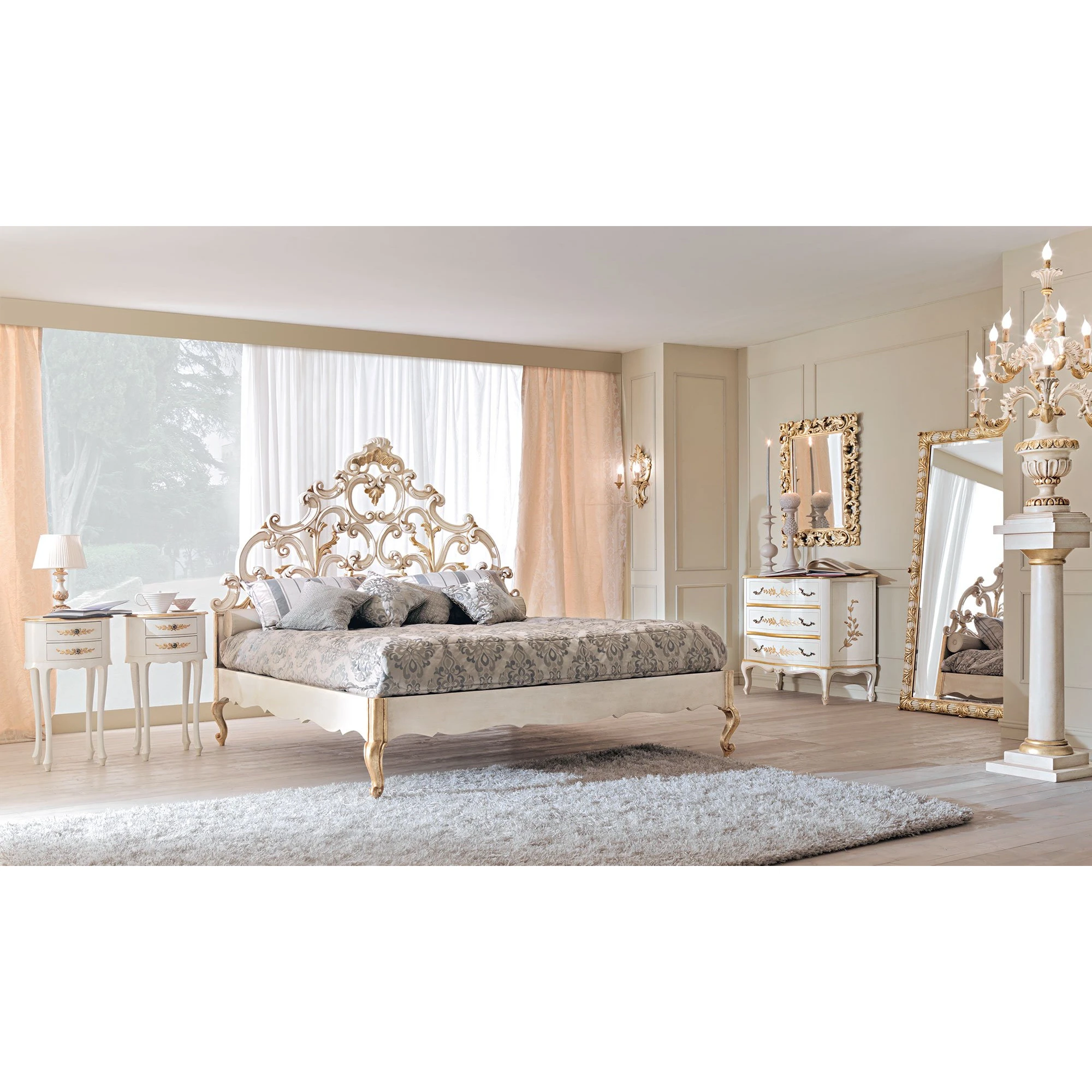 Luxury Furniture Bedroom Sets Bedroom Set Modern Made From Solid Wood With Elegant Style
