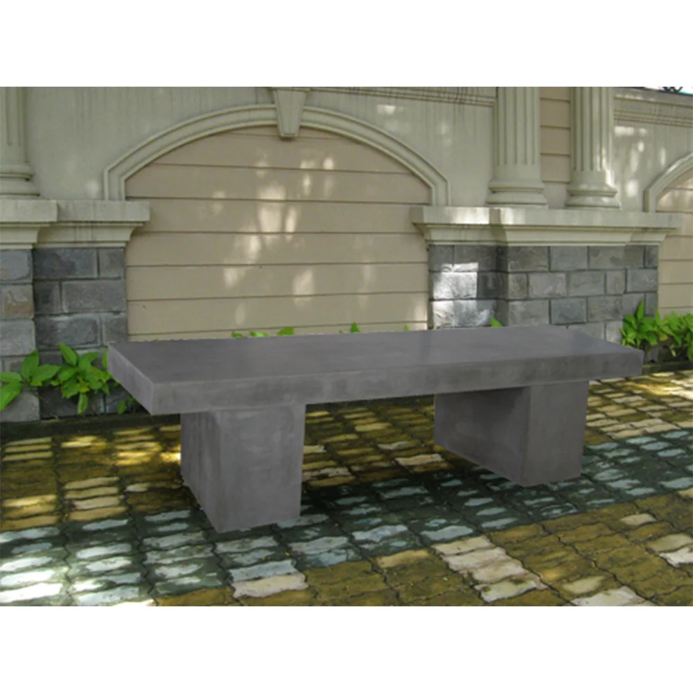 Modern Style High Strength Durable Outdoor Round Concrete Fiberglass Cement Side Table for Home Garden for Hotels-Factory Sales