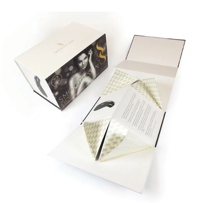 
Custom Grey Paperboard Rigid Box for Luxury Cosmetic Pack 